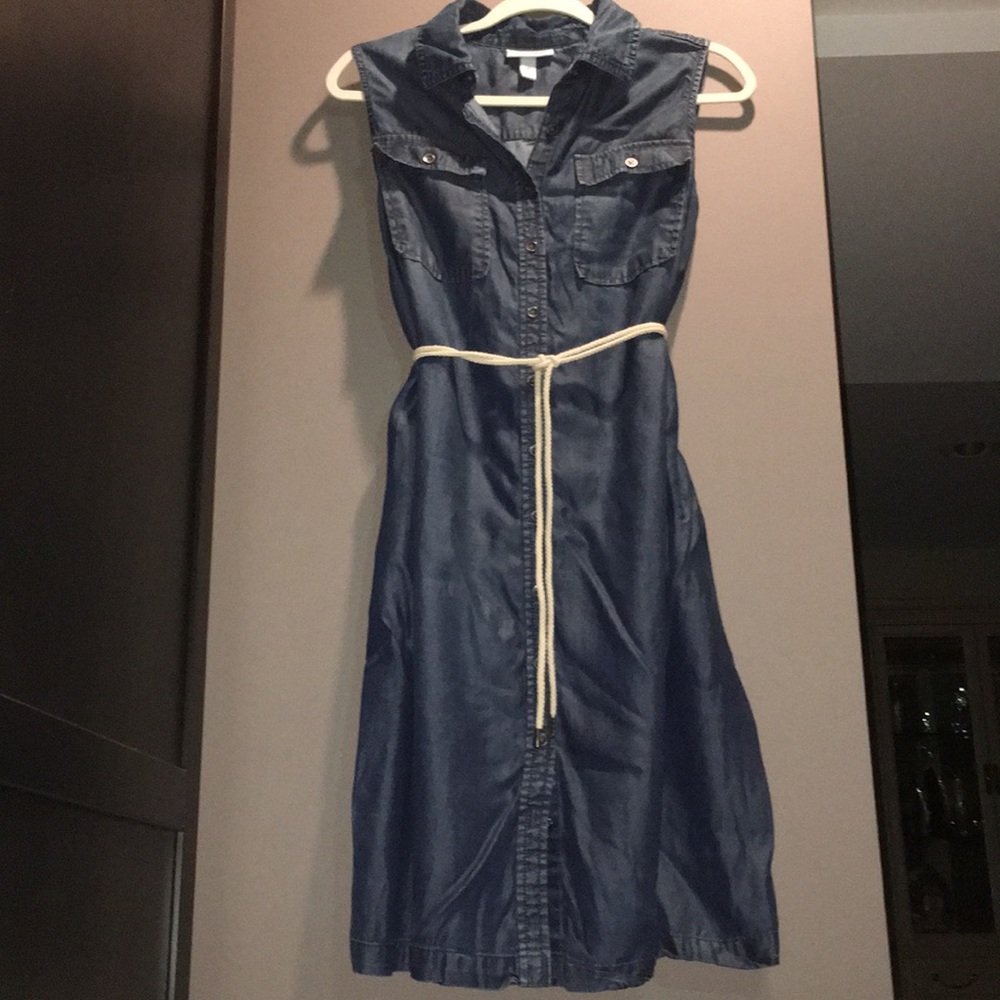 jean (denim) dress